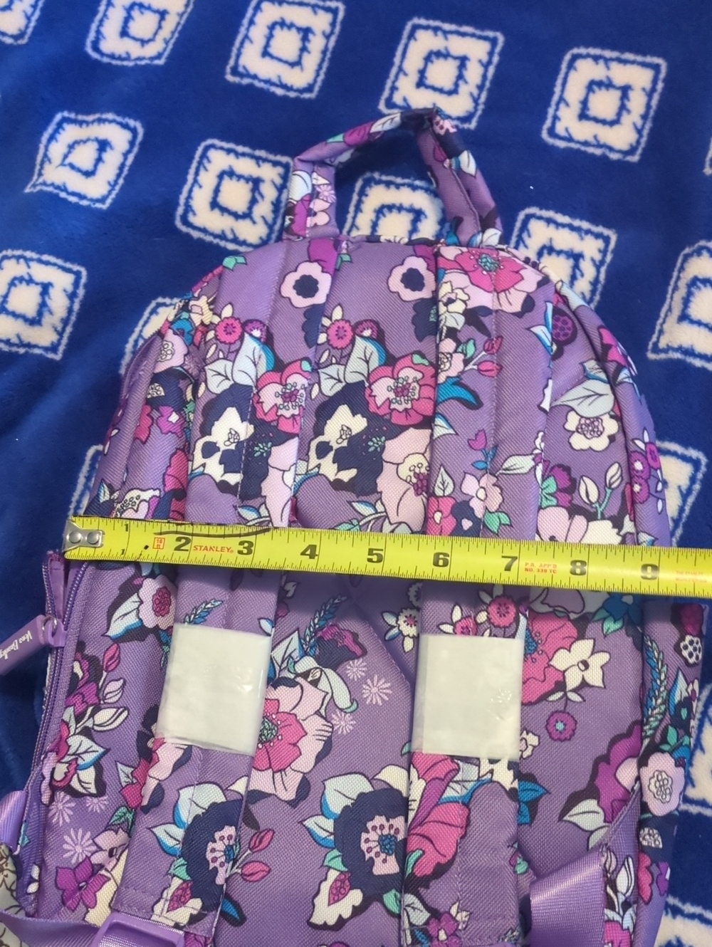 Vera Bradley Multicolor Floral Backpack - Picture 10 of 10